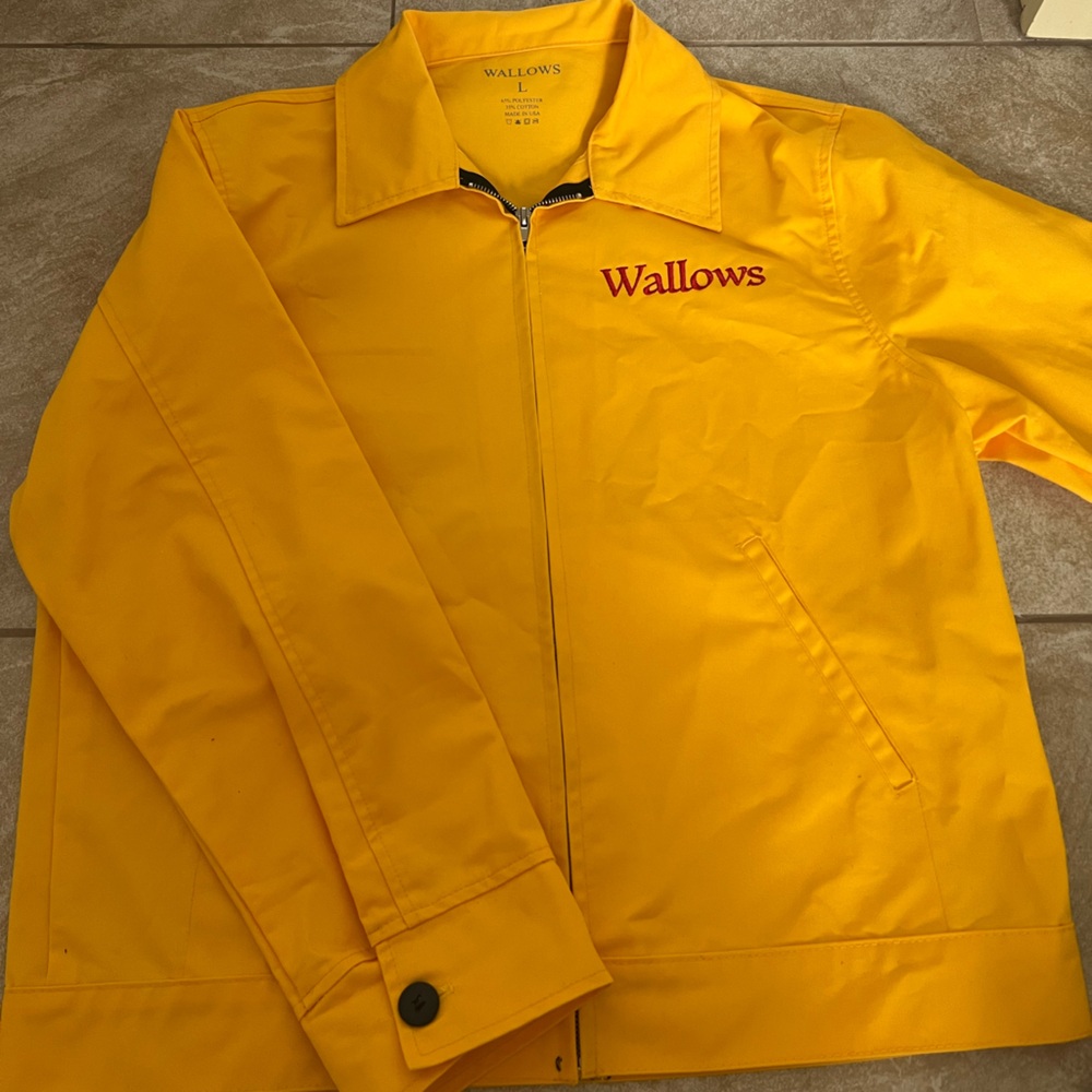 The Wallows Yellow Denim Jacket